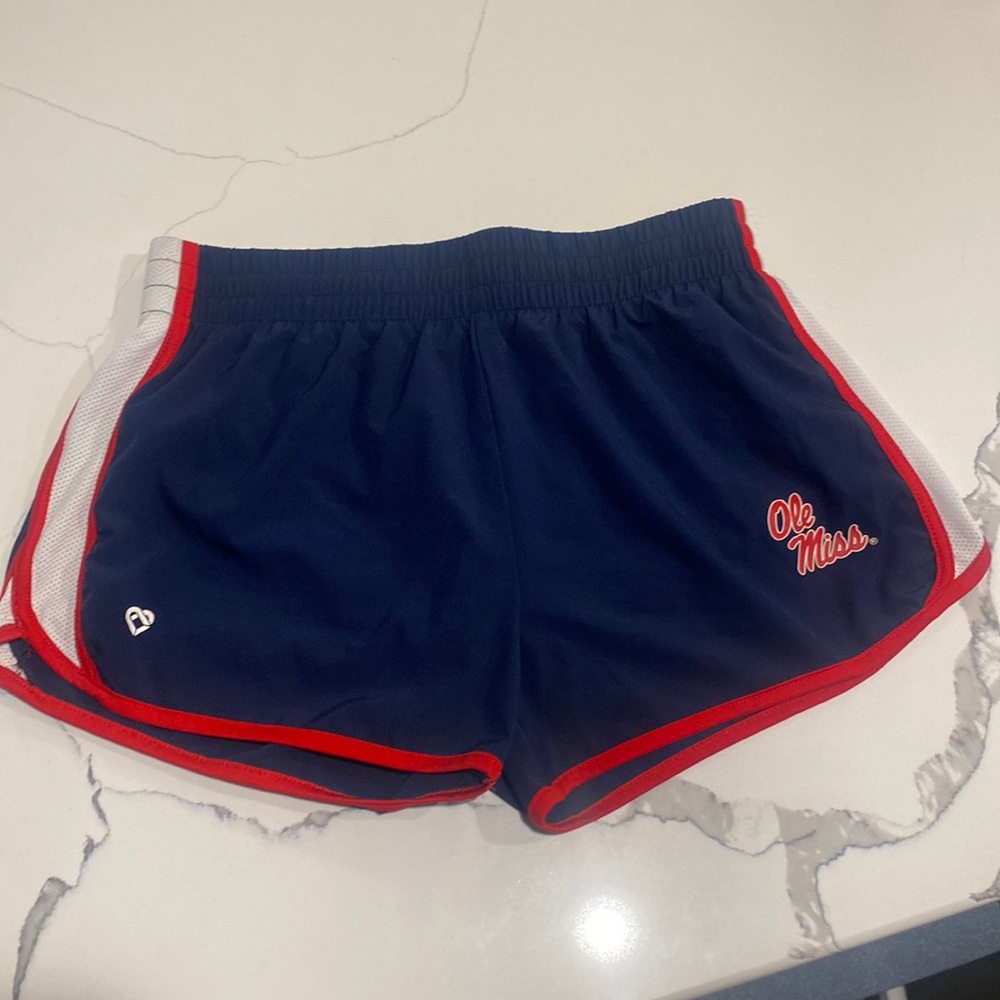 Ole Miss nylon women’s running athletic short
